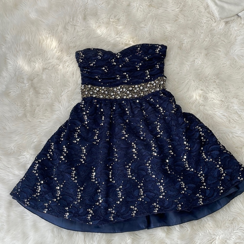 Party Dress (Navy)